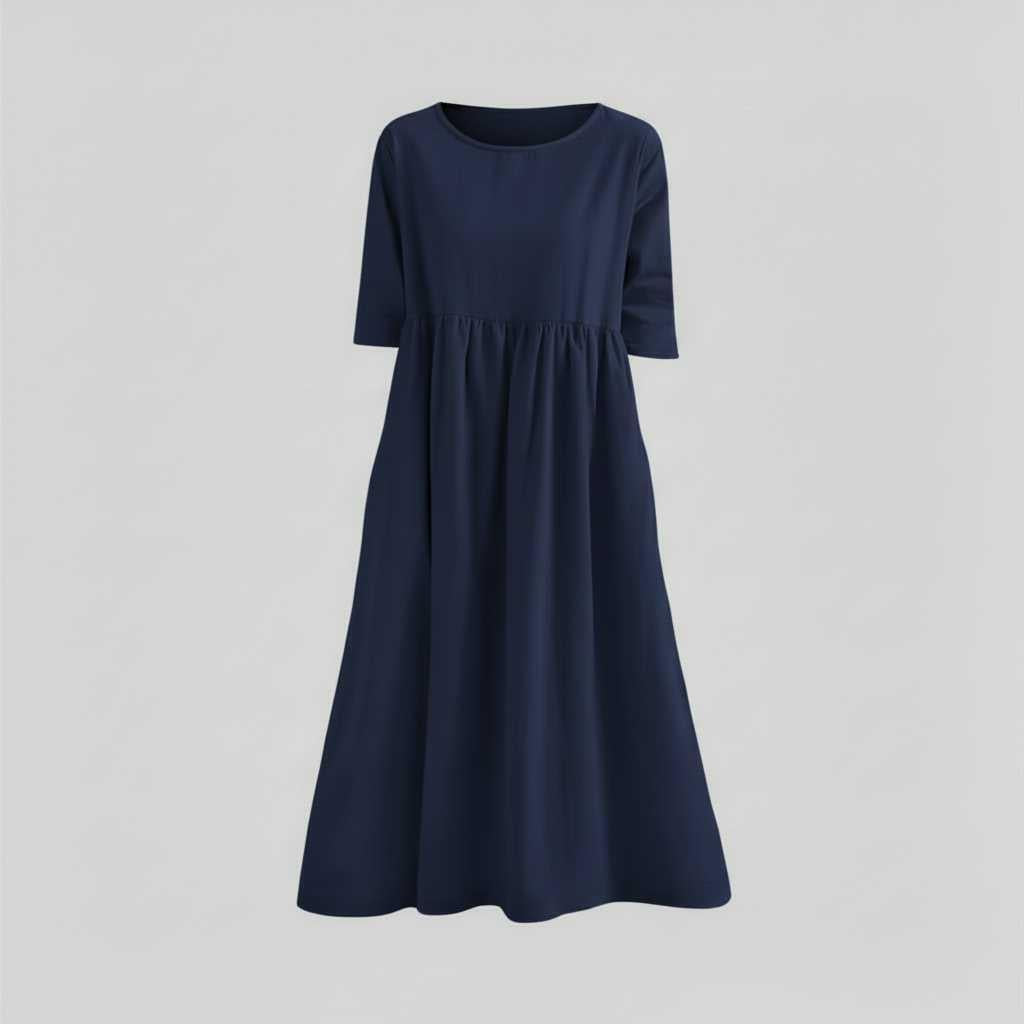 Vestido Holgado de Verano para Mujer | Midi Elegante