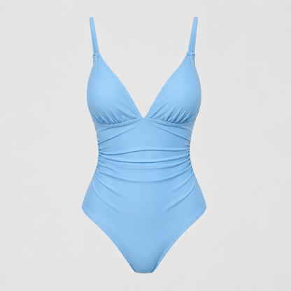 Traje de baño clásico con soporte para mujer - elegante y cómodo