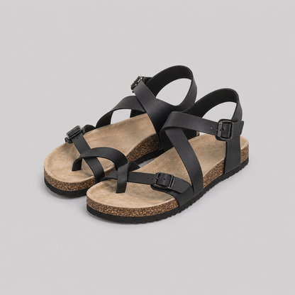 Sandalias de Cuero para Mujer con Diseño Elegante y Cómodo – Zorka