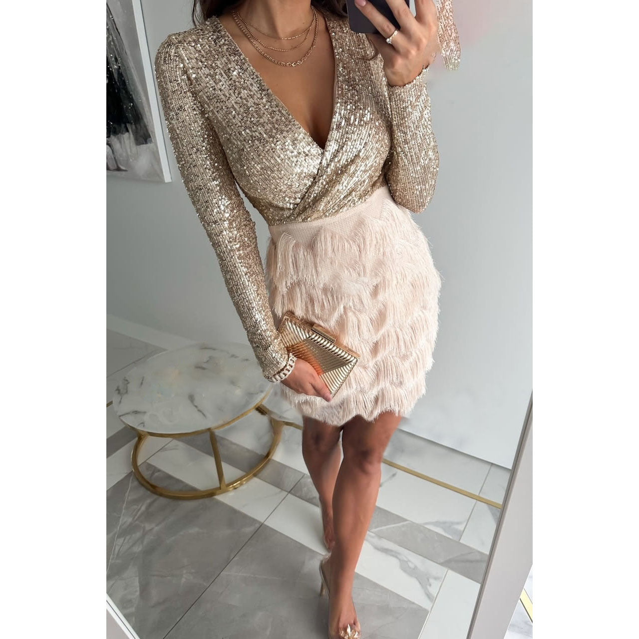 Vestido elegante y versátil para mujer, ligero