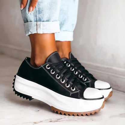 ALYCE - Zapatillas casuales con cordones para mujer