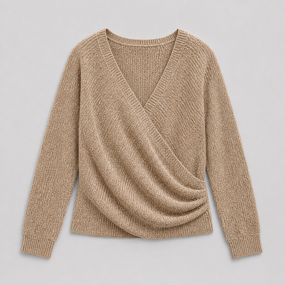 Jersey femenino tejido, ideal para un look casual y sofisticado