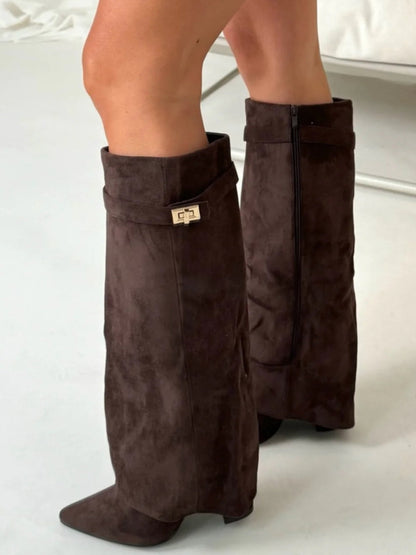 Botas de mujer elegantes y cómodas, perfectas para otoño e invierno