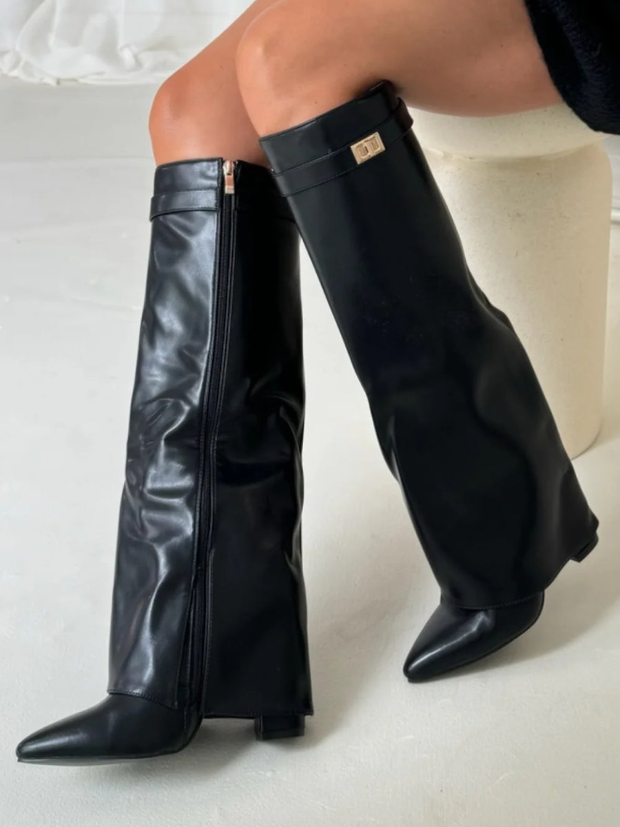 Botas de mujer elegantes y cómodas, perfectas para otoño e invierno