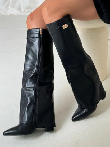Botas de mujer elegantes y cómodas, perfectas para otoño e invierno