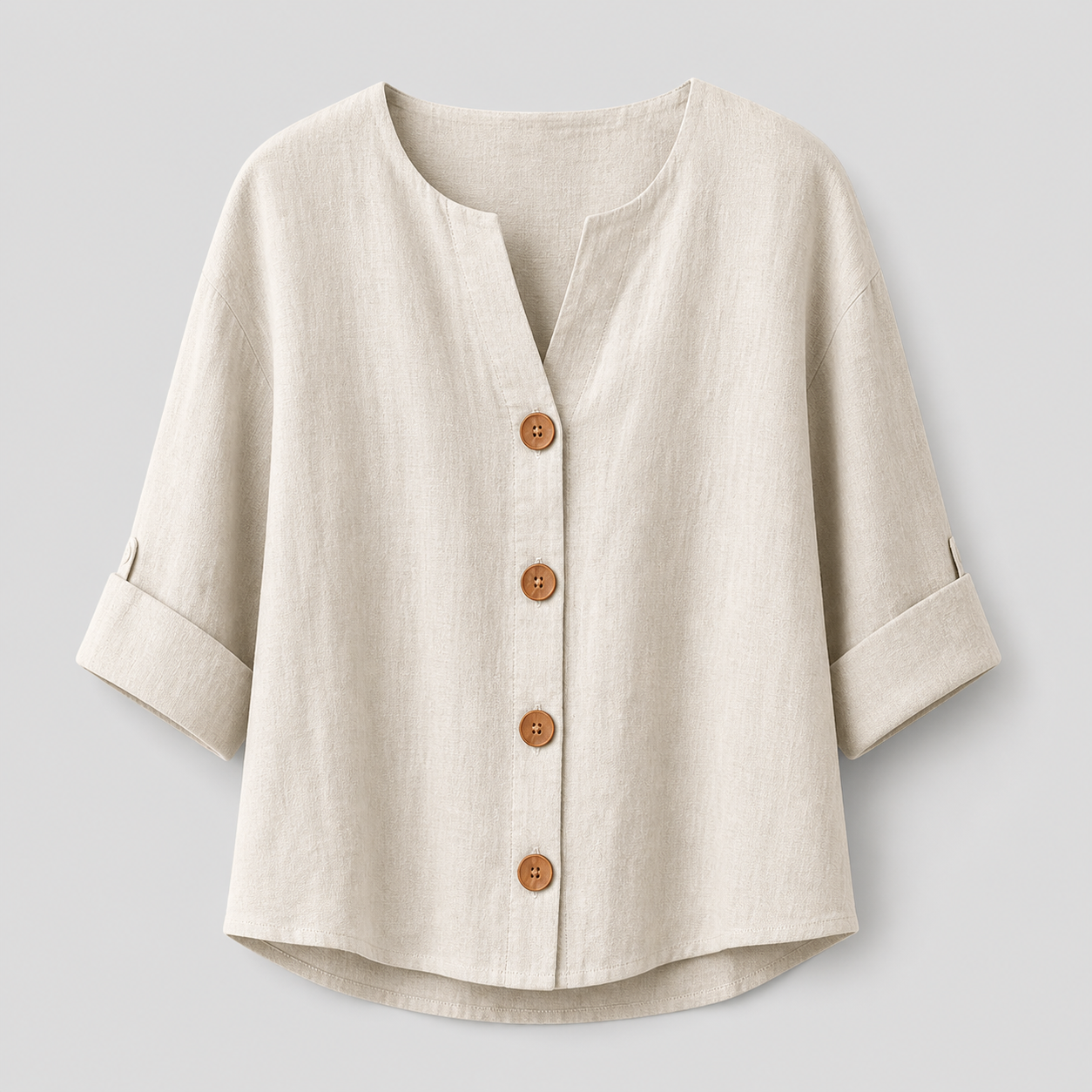 Dione | Camisa de lino ligera y vaporosa