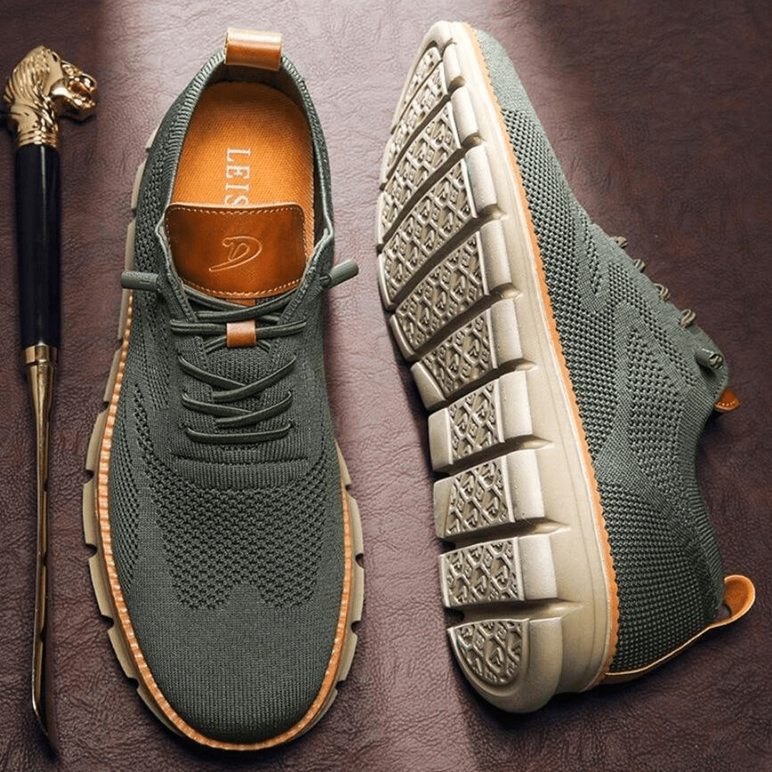 Zapatillas ortopédicas transpirables para caminar con soporte plantar – VELKOR