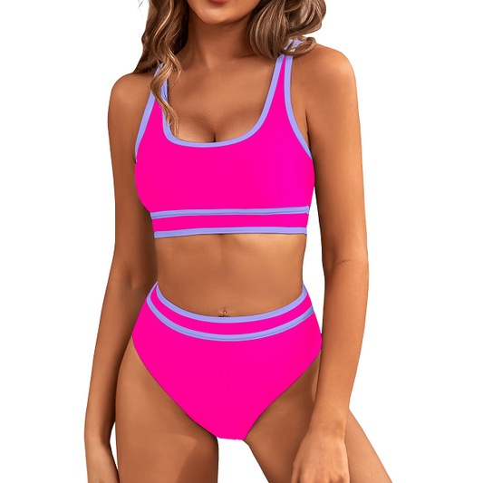 Conjunto de bikini deportivo elegante para mujer - fresco y veraniego