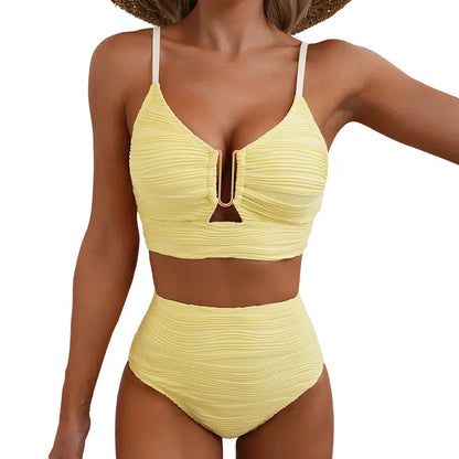 Bikini de entrenamiento con soporte para mujer - fresco y elegante