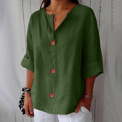 Dione | Camisa de lino ligera y vaporosa