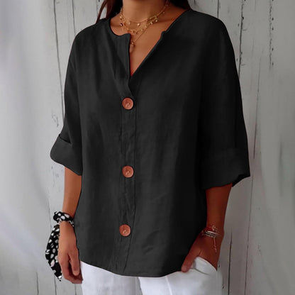 Dione | Camisa de lino ligera y vaporosa