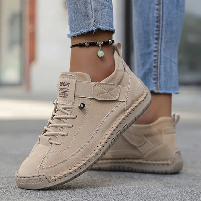 Nivalia | Zapatillas para mujer con tejido texturizado y cordones cómodos | Transpirables