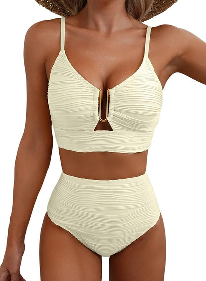 Bikini de entrenamiento con soporte para mujer - fresco y elegante