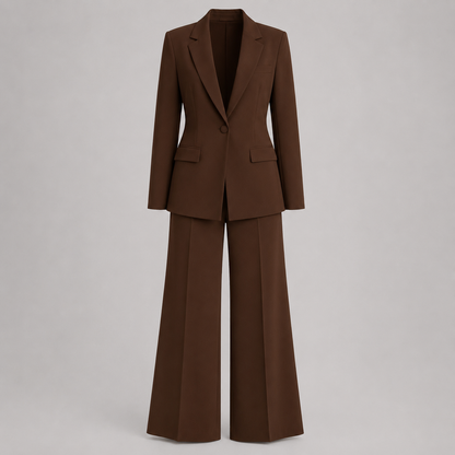 SPICE – Conjunto de dos piezas con blazer y pantalón para mujer, sexy y smart casual