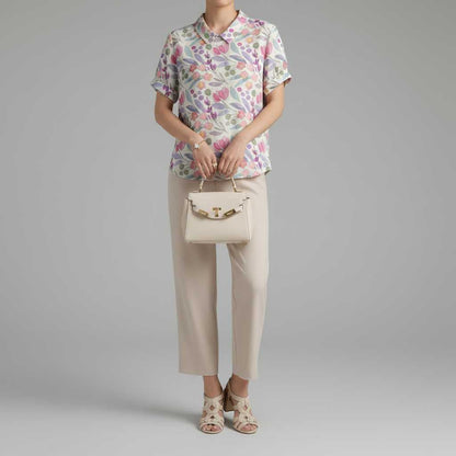 Blusa Floral Vintage | Blusa Mujer Casual