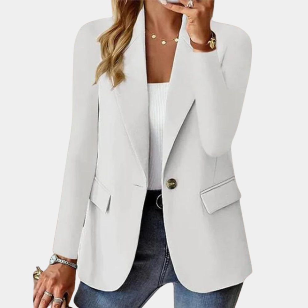 Blazer de Corte Tailleur para Mujer | Ideal para Uso Diario y Profesional