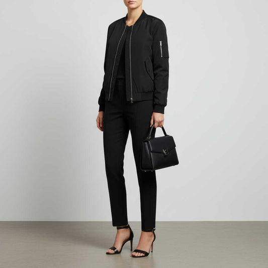 Cazadora Bomber Corta para Mujer | Chaqueta Casual