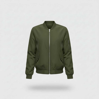 Cazadora Bomber Corta para Mujer | Chaqueta Casual