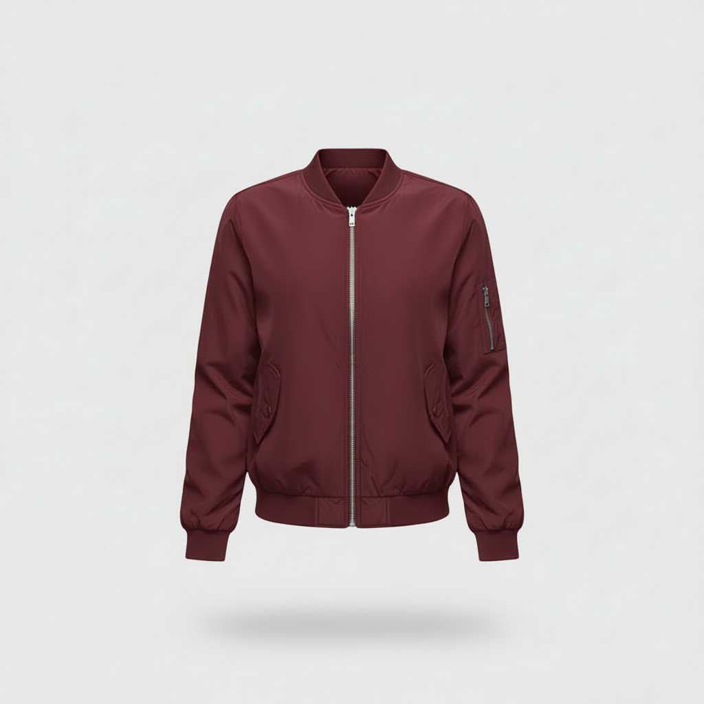 Cazadora Bomber Corta para Mujer | Chaqueta Casual