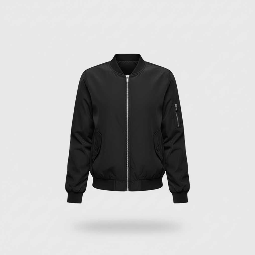 Cazadora Bomber Corta para Mujer | Chaqueta Casual