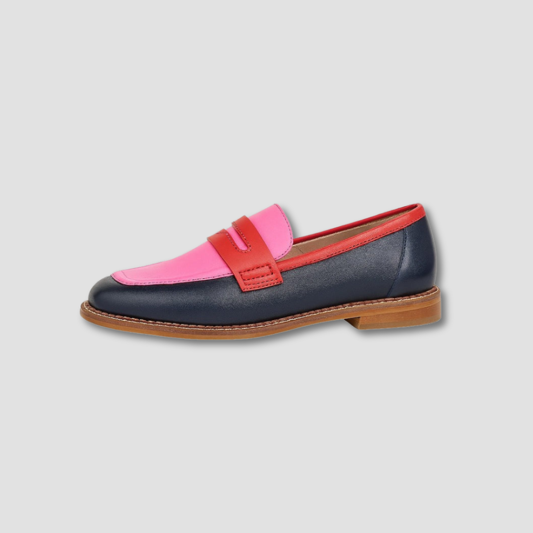 Mocasines Multicolores Con Suela Plana Para Mujeres | Ideal Para El Día a Día Y Vacaciones
