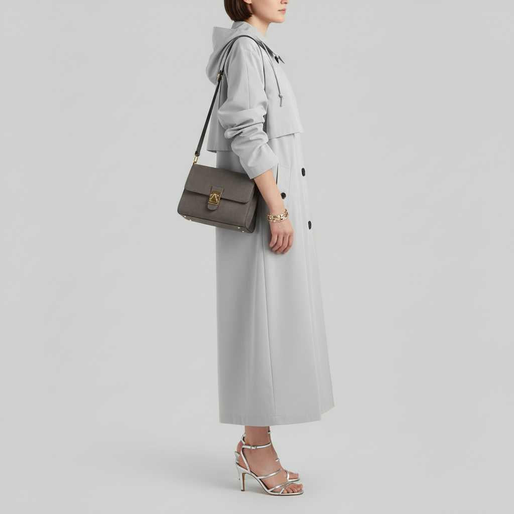 Gabardina Larga Mujer | Abrigo Elegante de Invierno