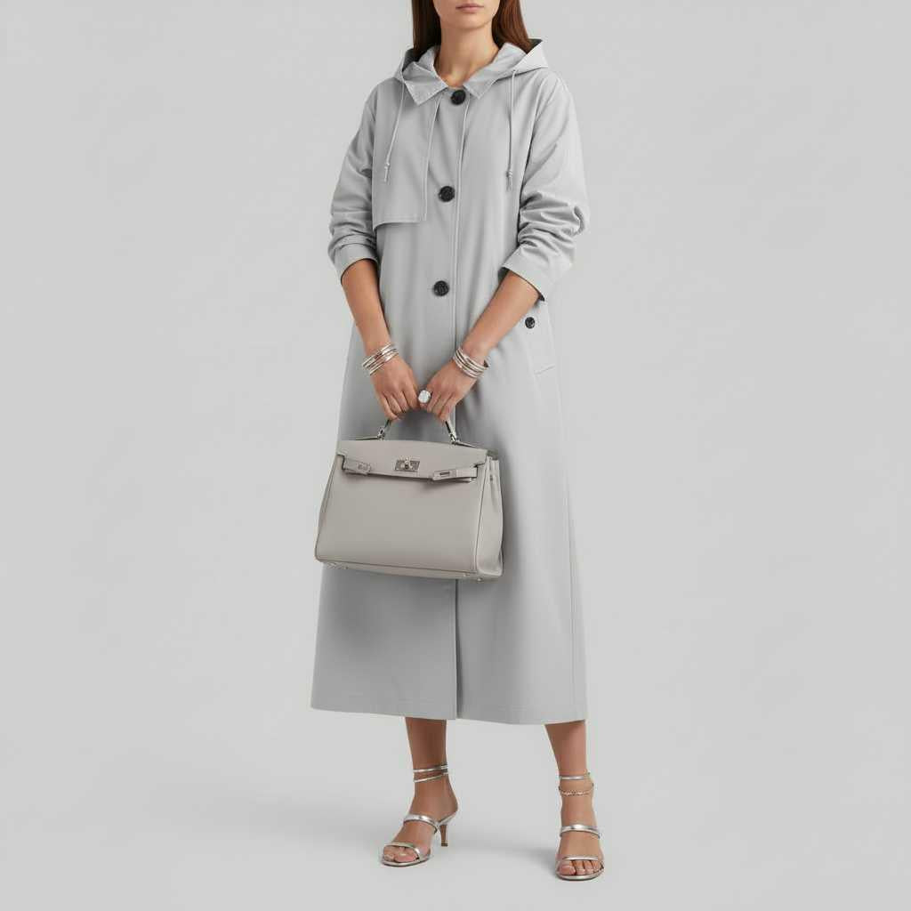 Gabardina Larga Mujer | Abrigo Elegante de Invierno