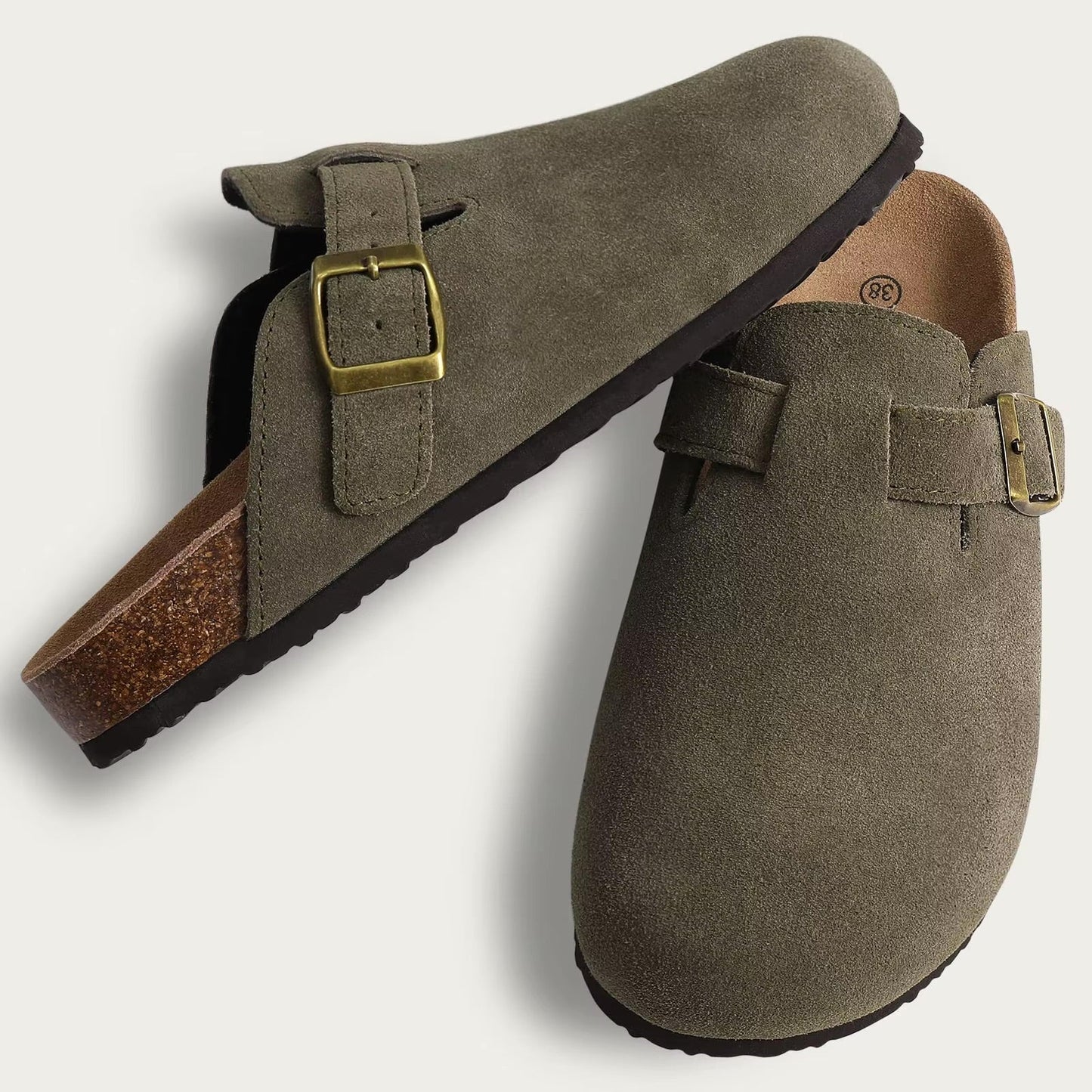 Lian – Sandalias de Ante de Boston