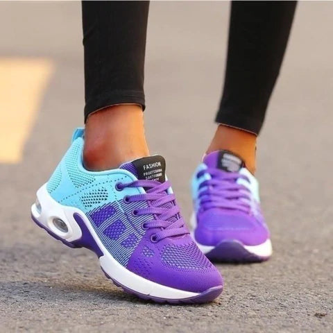 Zapatillas Deportivas Ortopédicas Con Plantilla Acolchada Para Damas - RunAlign