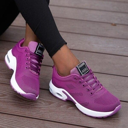 Zapatillas Deportivas Ortopédicas Con Plantilla Acolchada Para Damas - RunAlign