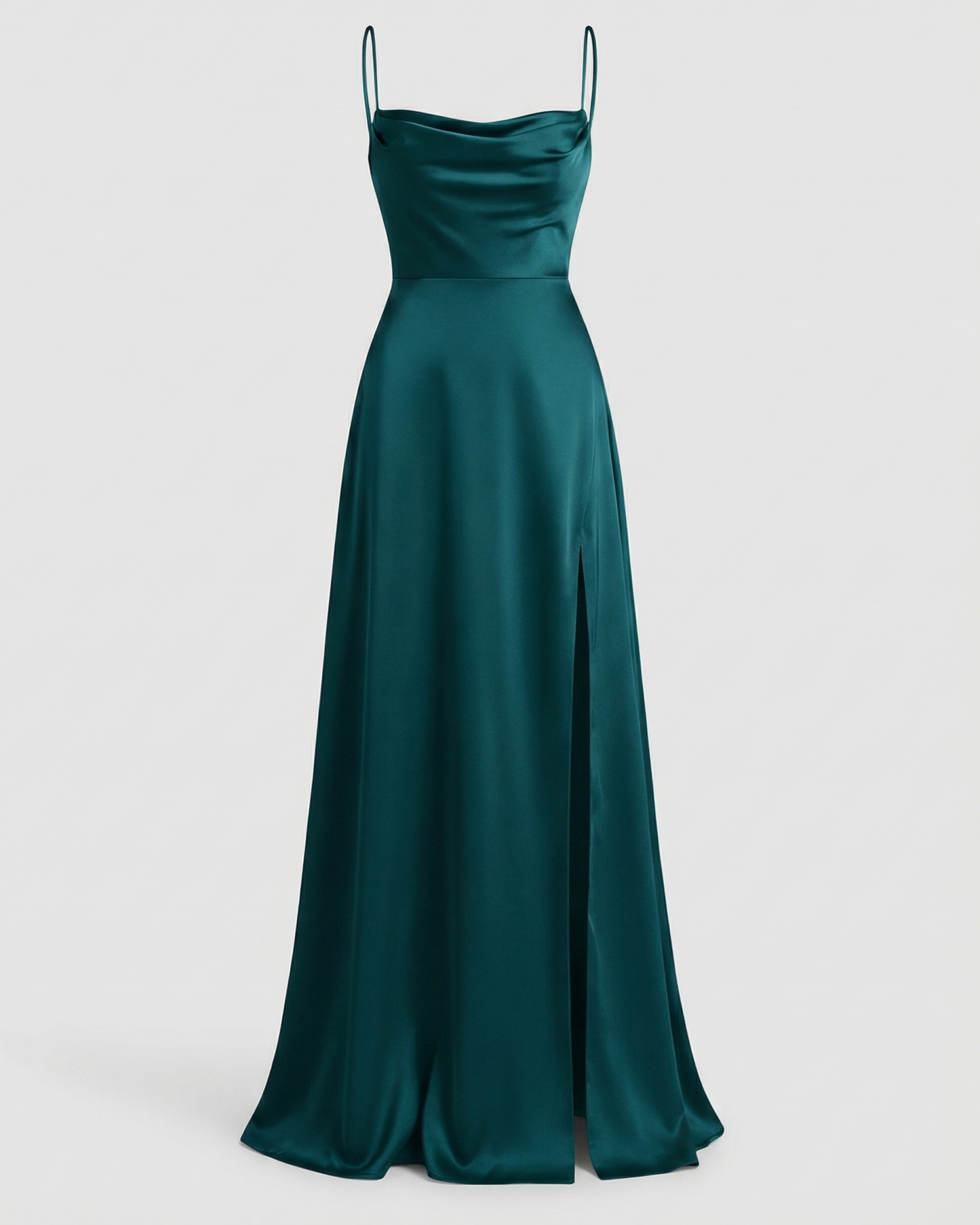 Maxi Kleid Damen | Eleganter Fall & Beinschlitz