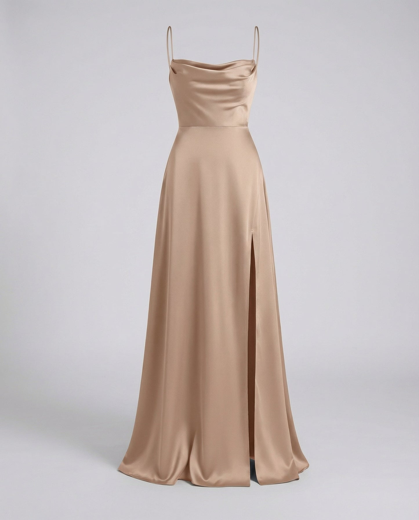Maxi Kleid Damen | Eleganter Fall & Beinschlitz