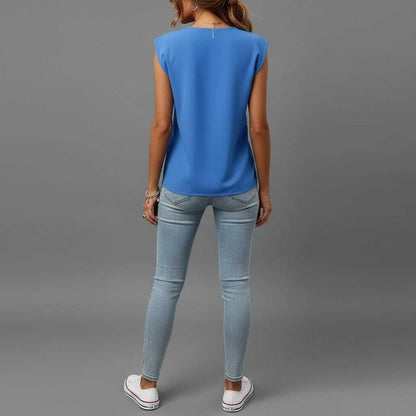 Blusa Verano Cuello en V | Moda Femenina Casual