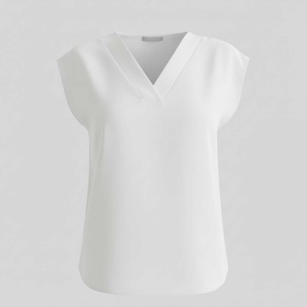 Blusa Verano Cuello en V | Moda Femenina Casual