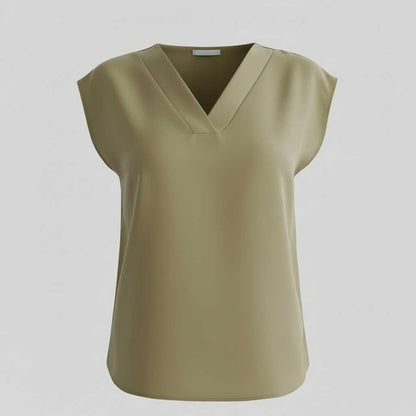 Blusa Verano Cuello en V | Moda Femenina Casual