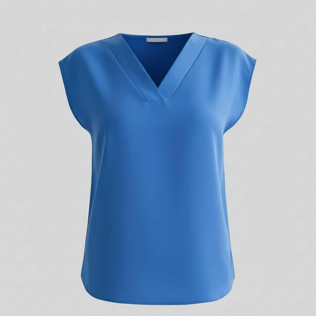 Blusa Verano Cuello en V | Moda Femenina Casual