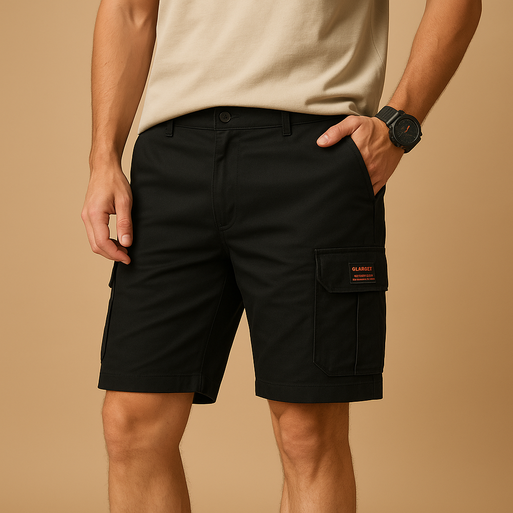 Adrián | Hombre Pantalones Cortos Cargo Secado Rápido Elástico Bolsillos