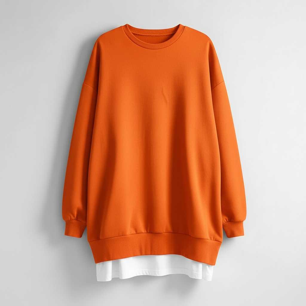 Sudadera Negra Extragrande para Mujer | Moda Casual