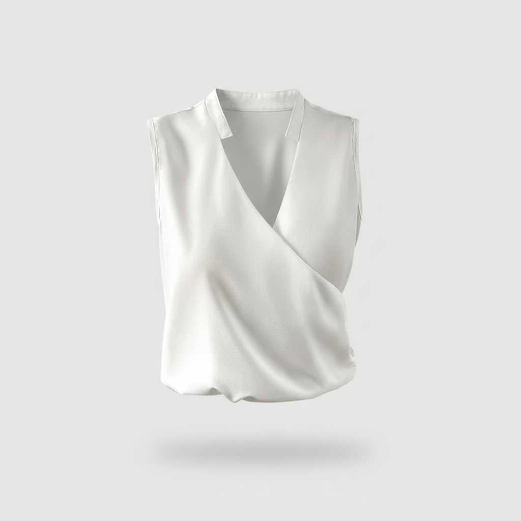 Top de Verano Escote en V | Camisetas Mujer Casual