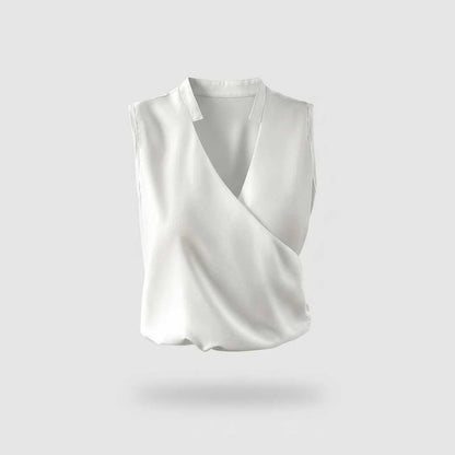 Top de Verano Escote en V | Camisetas Mujer Casual