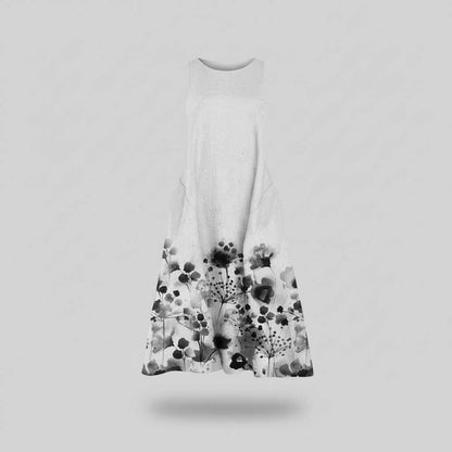 Vestido Floral Midi para Mujer | Vestidos de Verano