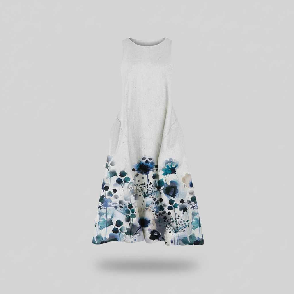 Vestido Floral Midi para Mujer | Vestidos de Verano