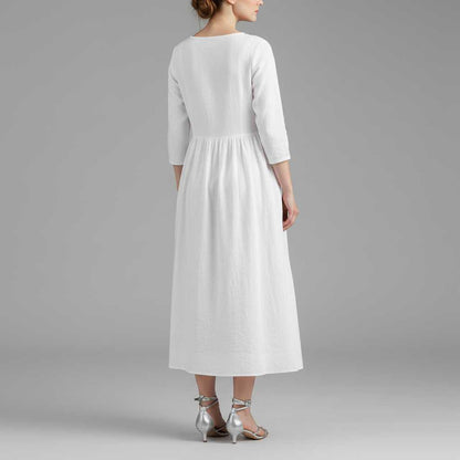 Vestido Holgado de Verano para Mujer | Midi Elegante