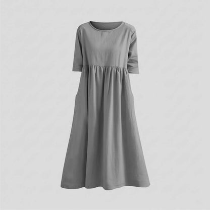 Vestido Holgado de Verano para Mujer | Midi Elegante