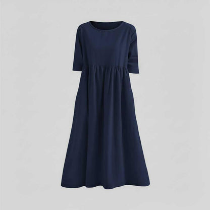 Vestido Holgado de Verano para Mujer | Midi Elegante