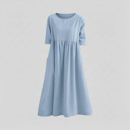Vestido Holgado de Verano para Mujer | Midi Elegante