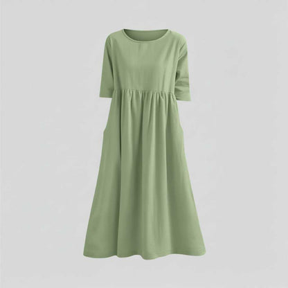 Vestido Holgado de Verano para Mujer | Midi Elegante