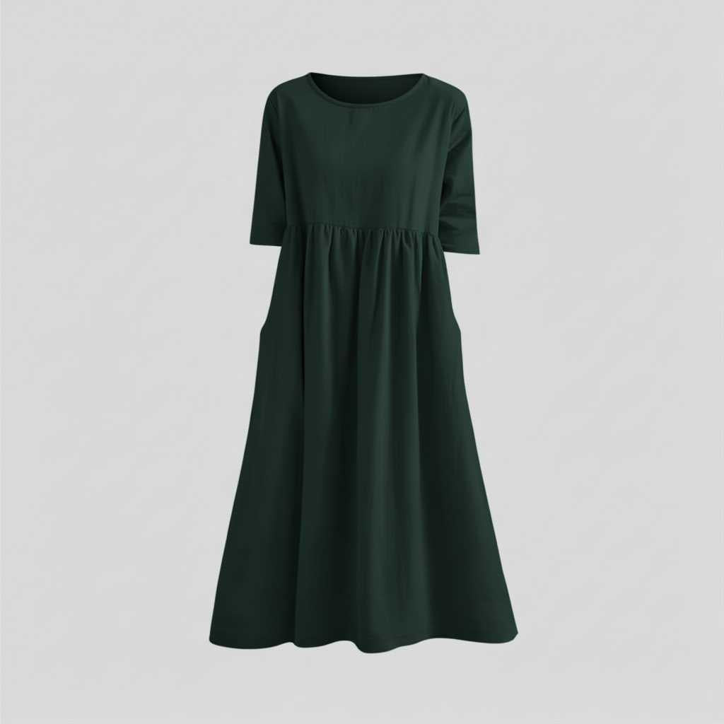 Vestido Holgado de Verano para Mujer | Midi Elegante