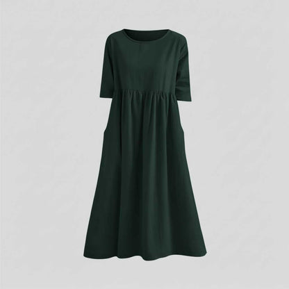 Vestido Holgado de Verano para Mujer | Midi Elegante