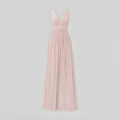 Vestido Maxi Sin Mangas Cuello en V | Moda Mujer